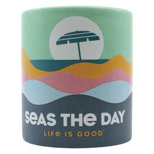 Life Is Good. Seas The Day 12oz. Soy Candle