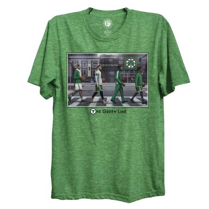 Boston Celtic's Green Line '22, Kelly Green